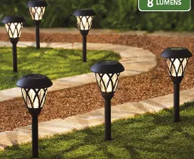 Lantern Path Light with Shepherd's Hook